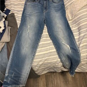 KanCan Blue Boyfriend Jeans